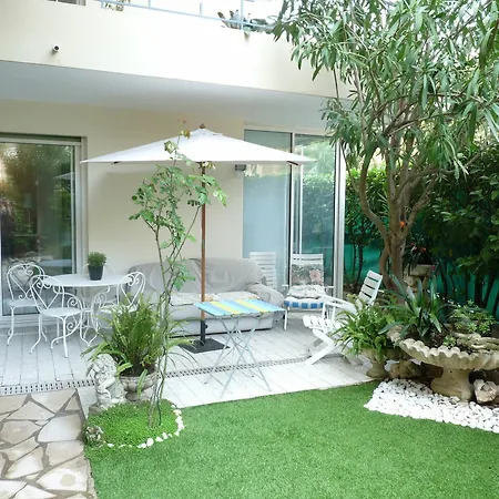 One Bed With A Garden Terrace In A Quiet Area Of Walking Distance To The Croisette 1911 *